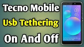 Tecno Mobile Usb Tethering | Usb Tethering In Tecno Mobile | Tecno Me Usb Tethering Kaise Chalu Kare