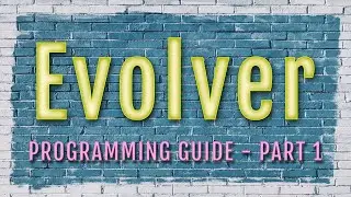 EvolverFX (AUV3 Plugin) Programming Guide 1