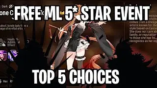 TOP 5 FREE MOONLIGHT 5* STAR HEADHUNTING EVENT UNITS! [Epic Seven]