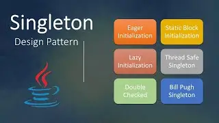 What is Singleton Design Pattern In Java | Singleton Class | 6 Different implementations