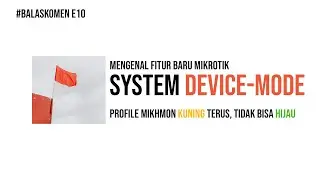 RouterBoard FLAGGED DEVICE MODE - 