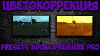 Цветокоррекция видео в Adobe Premiere Pro. Presets для ленивых.