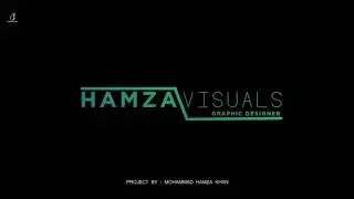 Minimal Title Intro Animation | After Effect CC Motion Graphics | Hamza Visuals