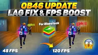 Bluestacks Free Fire Lag fix | Get 200+ FPS After Update | Bluestack 5 Lag fix After OB46 Update