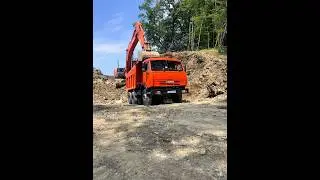 КамАЗ работа Сочи #сочи #грузоперевозки #самосвал #камаз65115 #65115 #лайк #shorts