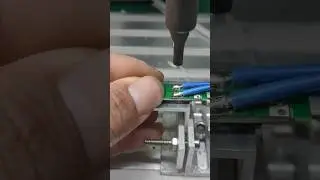 So Satisfying: Precision Soldering Electronic Components with a Semi-Automatic Machine