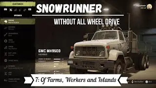 Preparing for the Quarry Without All Wheel Drive - Hard Mode Snowrunner Gameplay PS4 PS5