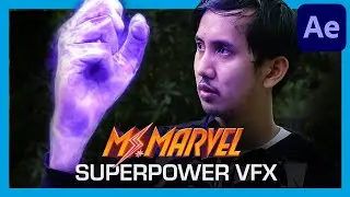 Ms Marvel After Effects Tutorial - How To Create Ms Marvel Super Power VFX