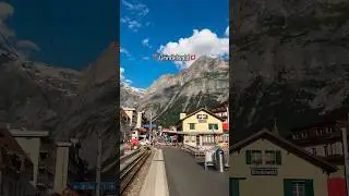 Grindelwald village in Switzerland 🇨🇭 The glacier village🏔️❄️