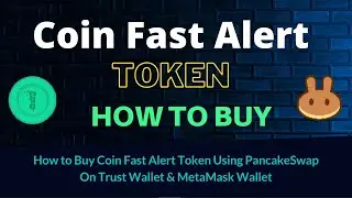 How to Buy Coin Fast Alert Token (CFA) Using PancakeSwap On Trust Wallet OR MetaMask Wallet