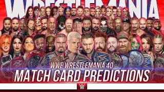 WWE WrestleMania 40 - Early Card