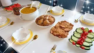 ВКУСНОЕ и РАЗНООБРАЗНОЕ меню для всей семьи/ суп с креветками, гречка с мясом, отбивные, панкейки