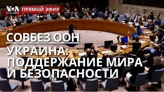 Совет безопасности ООН: заседание по Украине. ПРЯМОЙ ЭФИР