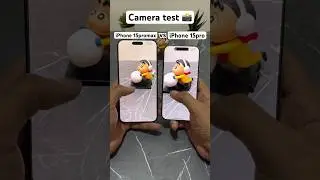 iPhone 15promax vs iPhone 15pro camera test🧐#shorts #iphone15pro #iphone15promax