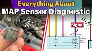 Everything About MAP Sensor Diagnostic | How to Test a MAP Sensor with Multimeter & Scan Tool