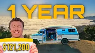 How I Saved $120,000 in 1 year Living in My Van