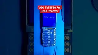 VGO tell i550 Full Dead Recover #viralvideo #viralvideo