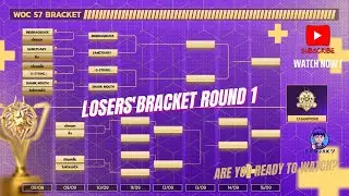 LIve ROX : WOC S7   Losers'Bracket Round 1