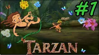 Прохождение Disney's Tarzan (Ps 1) - #1 Добро пожаловать в Джунгли!