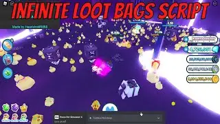 Pet Simulator X Infinite Loot Bags Script Pastebin, Infinite Boosts,Anti AFK, Autofarm, Auto Enchant