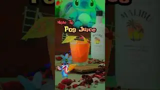 How To Make POG Juice | Lilo & Stitch Cocktail | #liloandstitch #disney #sincitybartender