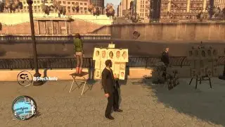 what da girl doing - gta 4 iv