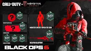 How to Get FREE Black Ops 6 Monster Energy Operators & Weapon Blueprint Rewards! (100+ FREE Rewards)