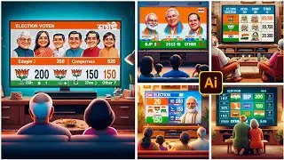 Election vote counting 2024 new trending photo editing |ai photo editing | Bing images creator | Ai