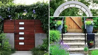 55 Beautiful Garden Gates for Your Yard, Creative DIY Backyard Ideas