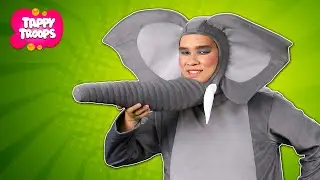 Elephant Song & More | Preschool Songs For Kids | Tappy Troops – Educational Toddler Learning Videos