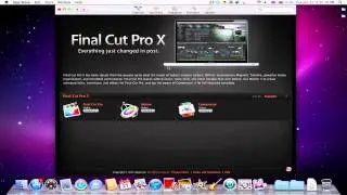 Final Cut Pro X Released in the Mac App Store 2011