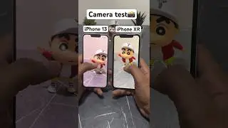 iPhone 13 vs iPhone XR camera test🧐#shorts #iphone13 #iphonexr