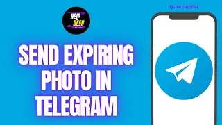 How To Send Expiring Photo In Telegram