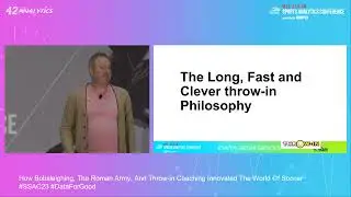 SSAC23: How Bobsleighing, the Roman Army, and Throw-In Coaching Innovated the World of Soccer