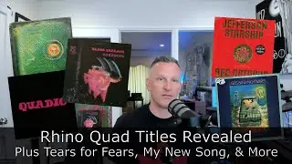 Rhino Records Quadio Titles Reveiled - Paranoid, B$B, Red Octopus, Nightmares - Blu-ray Stereo Quad