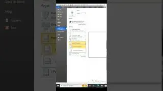 How to print landscape orientation in MS word