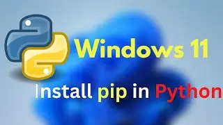 How to Install PIP on Windows - Python