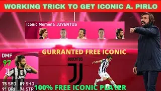 MOST EFFECTIVE TRICK TO GET ICONIC A.PIRLO, A. DEL PIERO  & NEDVED IN JUVENTUS PACK || PES MOBILE 21