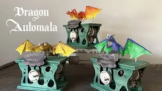 Dragon automata, how to make your pet dragon. With Crealty Falcon2 pro 40w