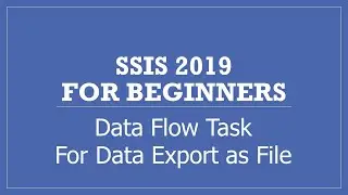 Using SSIS Data flow task for Query resultset Data Extract as a file