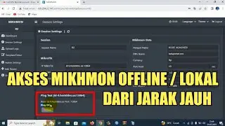 CARA AKSES MIKHMON OFFLINE / LOKAL DARI JARAK JAUH