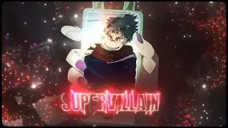 「SUPERVILLAIN 😈🖤」Jujutsu Kaisen (SUKUNA)「AMV/EDIT」4K