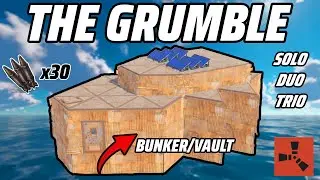 THE GRUMBLE I Cheap I Solo/Duo/Trio I 2x2 Bunker I RUST BASE DESIGN 2023