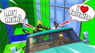 I found the NICEST Kid in the INFINITE Level Deathrun... (Fortnite Creative)