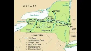 The Building of the Erie Canal: Were Existing Canals There Already? History Reset!! 🤔