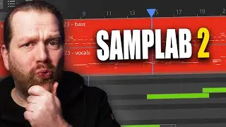 AI Based Sampler? Audio editor? Stems seperator?  Samplab 2 review