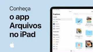 Conheça o app Arquivos no iPad — Suporte da Apple