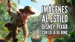 Crear imágenes al estilo Disney con IA