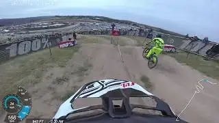 Dual Slalom at the Sea Otter Classic - Kyle Warner vs Mitch Ropelato