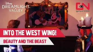 Into the West Wing! Quest in Dreamlight Valley - Beauty & the Beast Realm